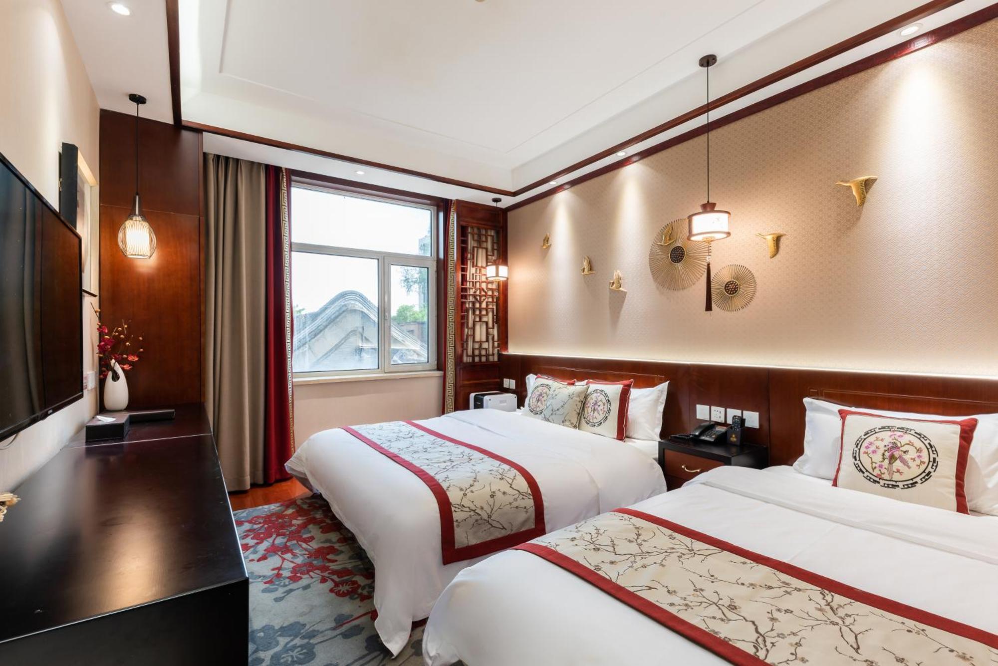 Chinese Culture Boutique Hotel-Tangfu,Traditional Chinese Theme,Heart Of Beijing,Near Forbidden City,Tiananmen Square,Hutongs,Metro Access,Free Coffee,Tea,Laundry Exterior photo